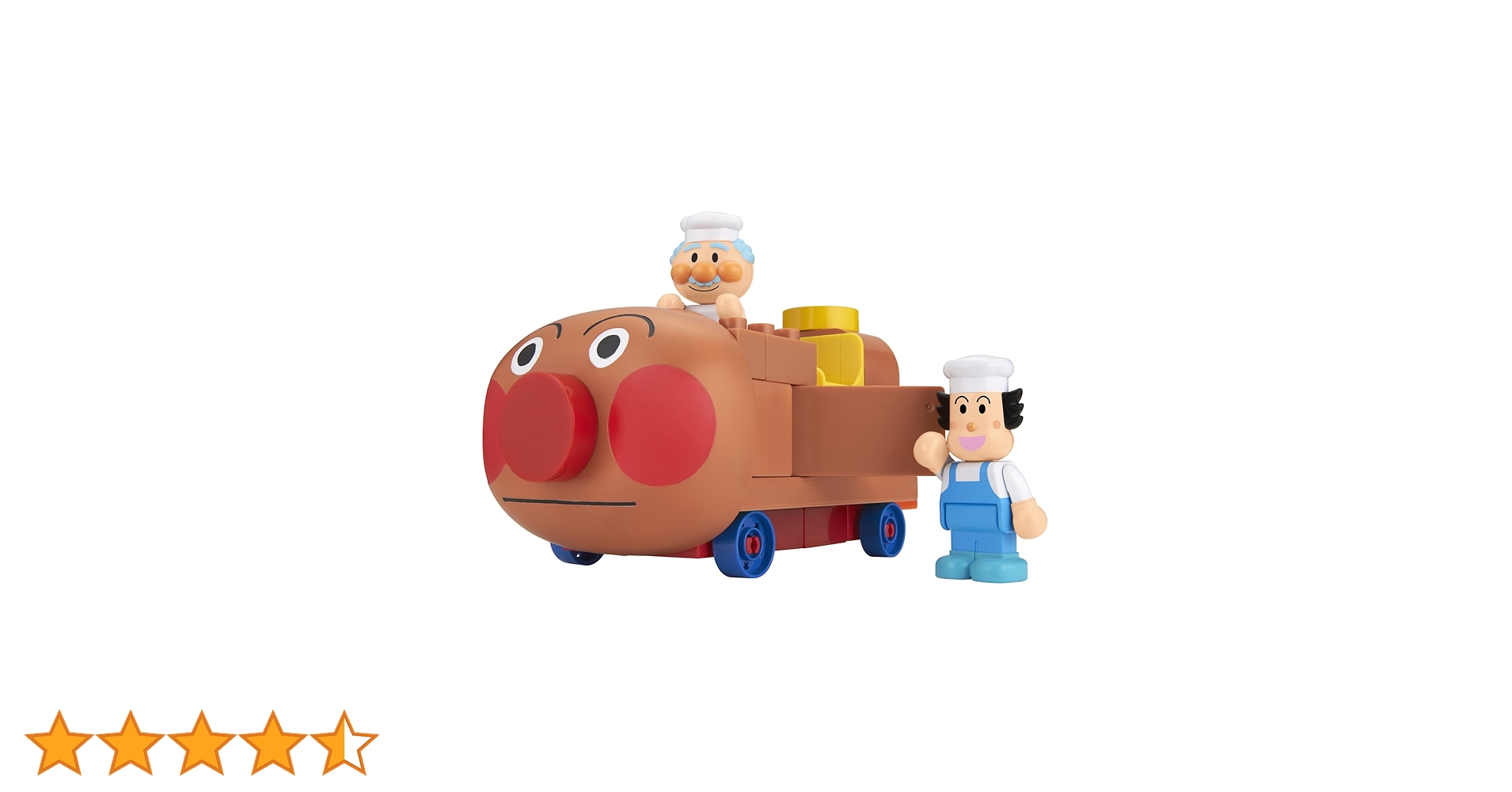 ブロックラボ みんなでおでかけ！ おおきなアンパンマンごうブロックセット Amazon.co.jp: BlockLabo ブロックラボ アンパンマン みんなで
